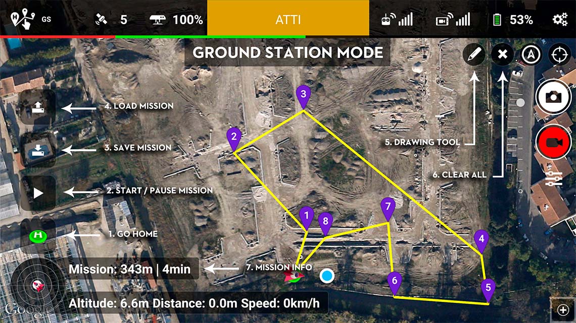 Inspección de construcciones con drones