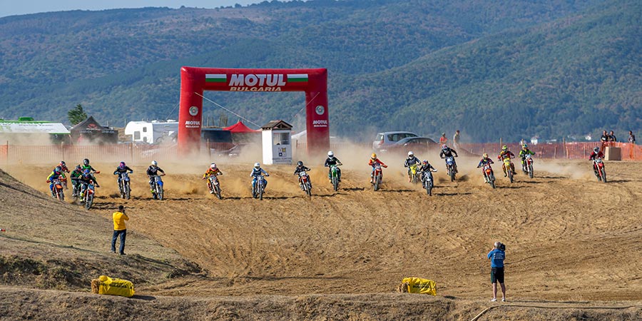 Eventos deportivos carrera motocross