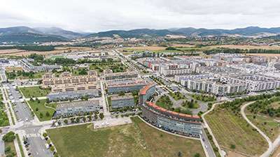 Fotografía con dron en Sarriguren 005